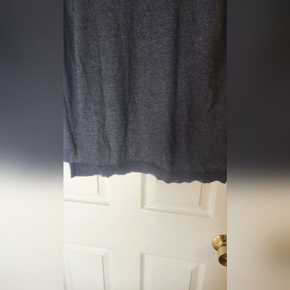 Carlisle M Jet Black CASHMERE Longsleeves Shawl Neck Women's Opened Cardigan - Picture 6 of 7